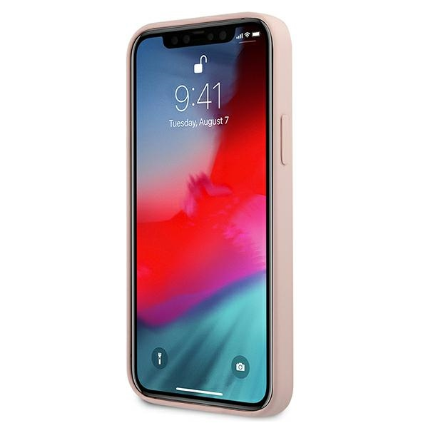 Karl Lagerfeld SuperDry Snap Apple iPhone 12 mini skaidrus Dėklassrebrny/sidabrinis 42590