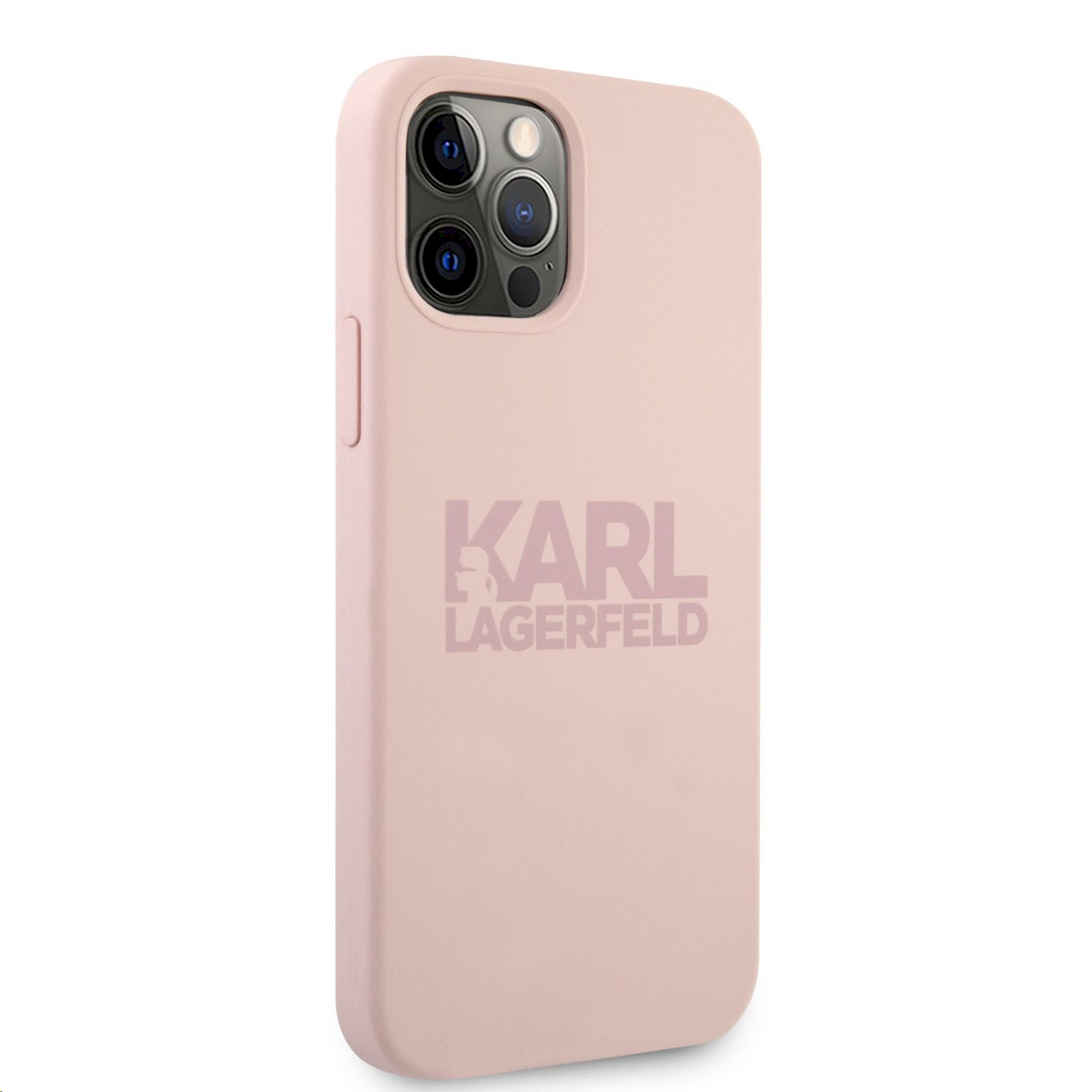Karl Lagerfeld SuperDry Snap Apple iPhone 12 mini skaidrus Dėklassrebrny/sidabrinis 42590