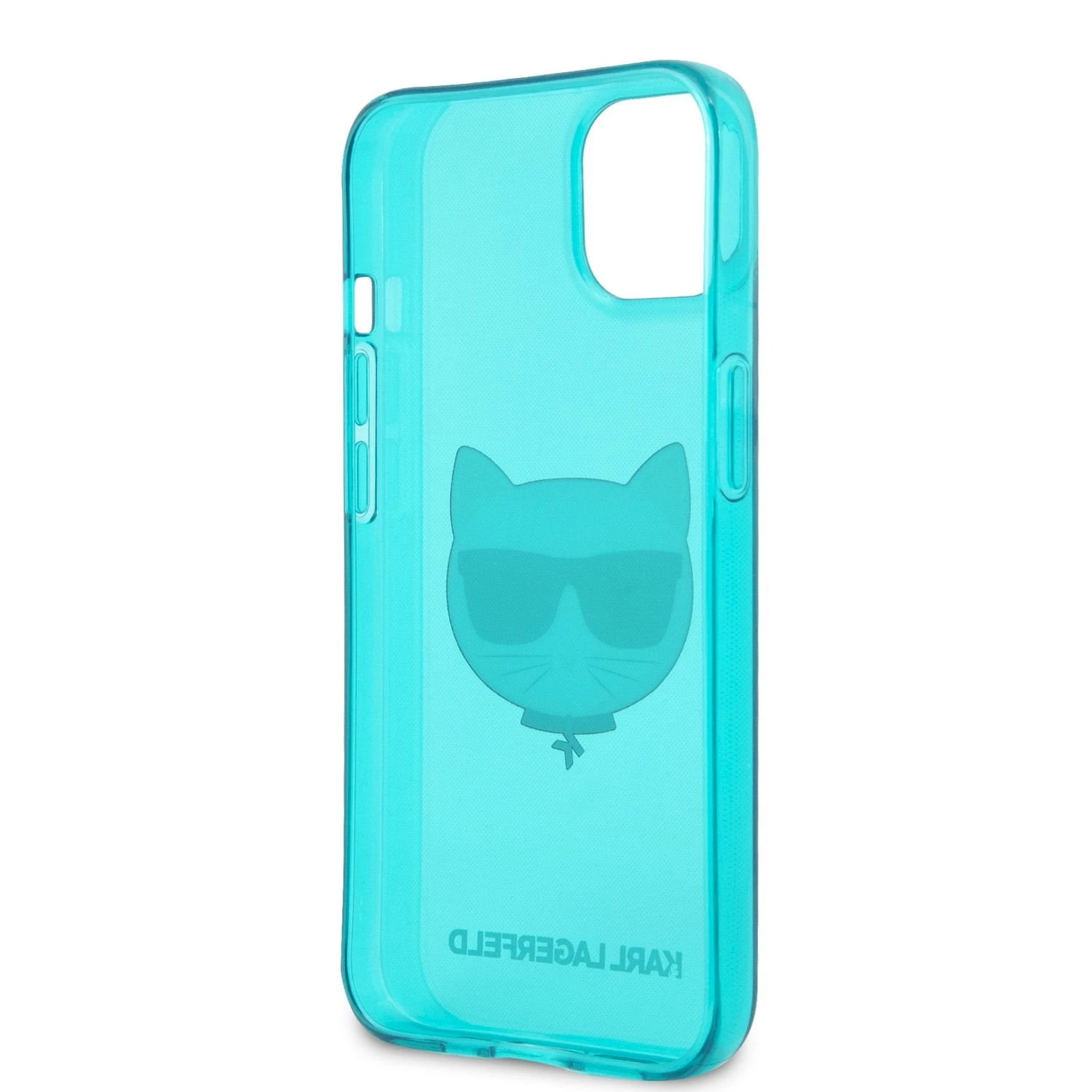 Karl Lagerfeld KIETAS DĖKLAS KLHCP13SCHTRB IPHONE 13 MINI BLIZGANTIS CHOUPETTE FUN Mėlynas