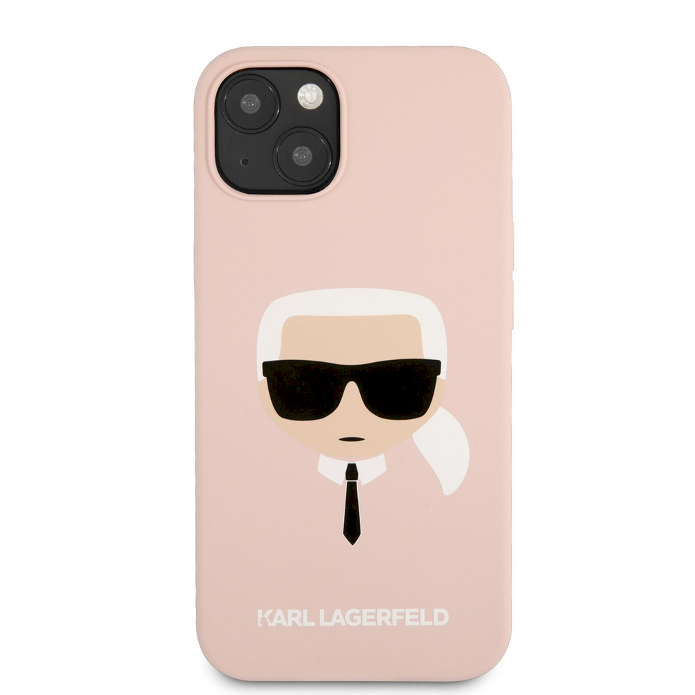 Telefono dėklas Karl Lagerfeld Liquid Silicone Karl Head Case, skirtas iPhone 13 mini