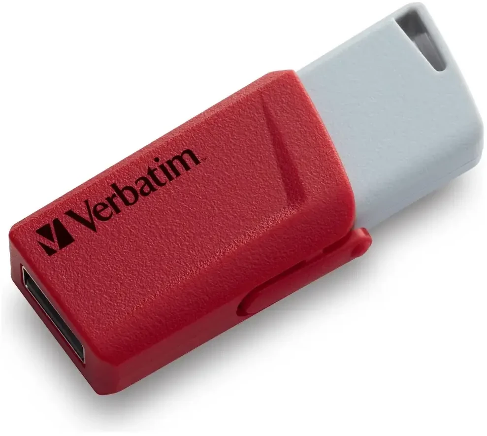 Karl Lagerfeld „Verbatim“ USB atmintinė, USB 3.0, 16 GB, „Store N Click“, įvairių spalvų, 49306, USB A, su ištraukiama jungtimi. 3 vnt. pakuotėje.