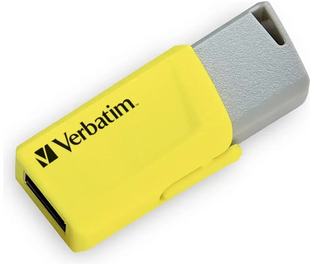 Karl Lagerfeld „Verbatim“ USB atmintinė, USB 3.0, 16 GB, „Store N Click“, įvairių spalvų, 49306, USB A, su ištraukiama jungtimi. 3 vnt. pakuotėje.