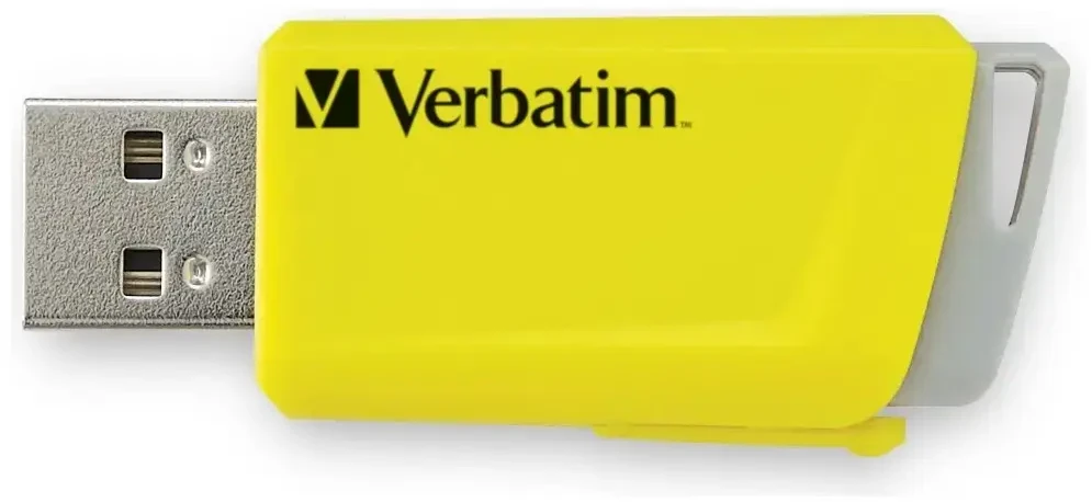 Karl Lagerfeld „Verbatim“ USB atmintinė, USB 3.0, 16 GB, „Store N Click“, įvairių spalvų, 49306, USB A, su ištraukiama jungtimi. 3 vnt. pakuotėje.