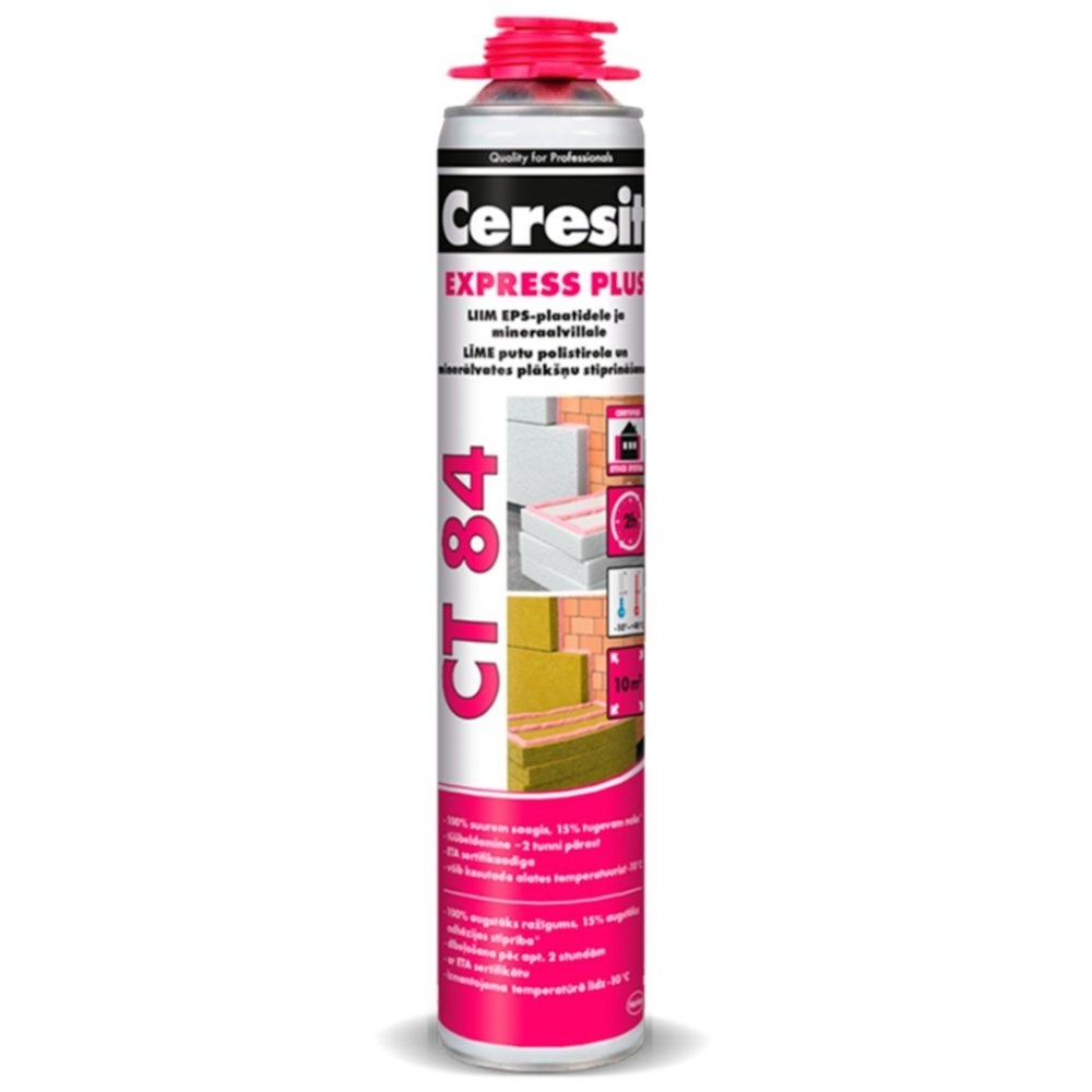 Klijai, skirti polistirenui ir mineralinei vatai armuoti 850ml Ceresit ...