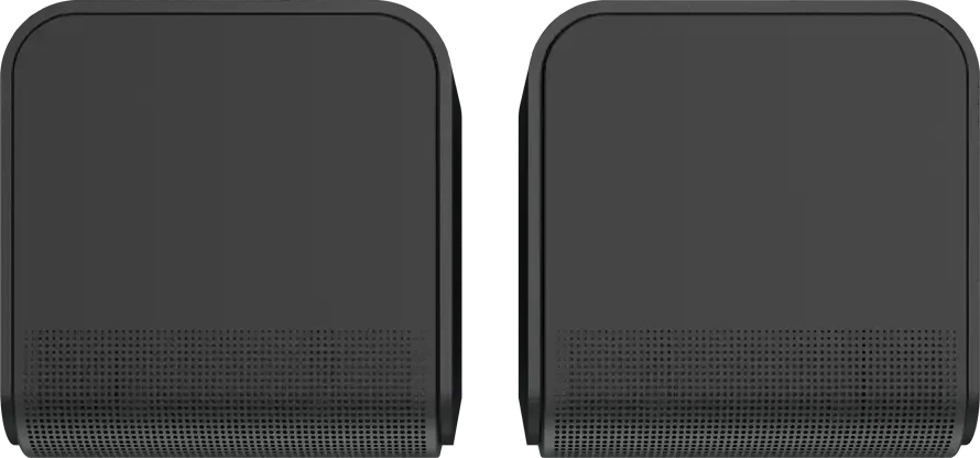 „Klipsch Flexus SURR 100“ erdvinio garso kolonėlės, skirtos „Flexus Core“ garso juostoms, juodos, pora
