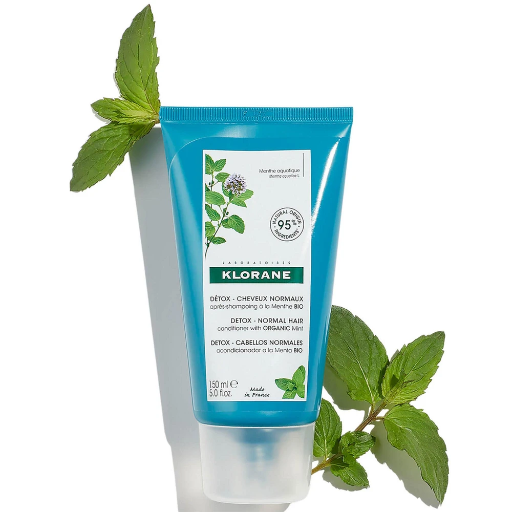 „Klorane“ kondicionierius nuo taršos su vandens mėtomis, 150 ml