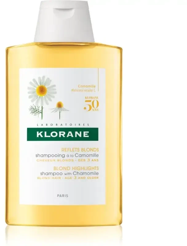 Klorane A La Camomile Skirtas šviesiems plaukams Reflex Illuminating Šampūnas 200ml