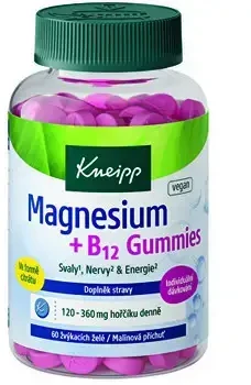 Kneipp Magnesium + B12 gummies 60 pcs