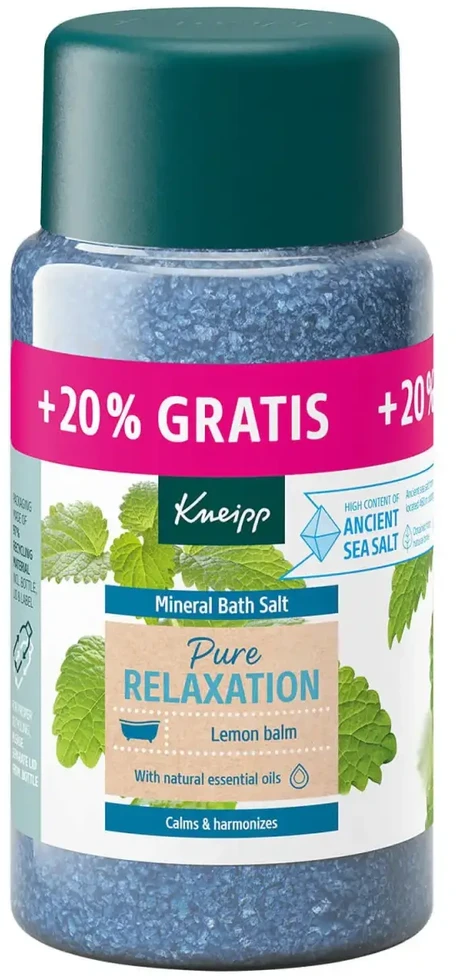 Kneipp Pure Relaxation Mineral Vonios Druska Vonios Druska