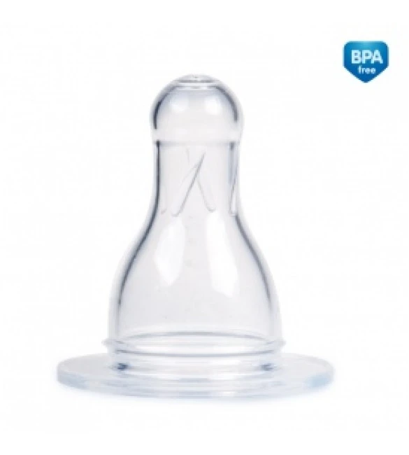 CANPOL BABIES žindukas silikoninis mini, 0 mėn+, 2vnt., 18/114