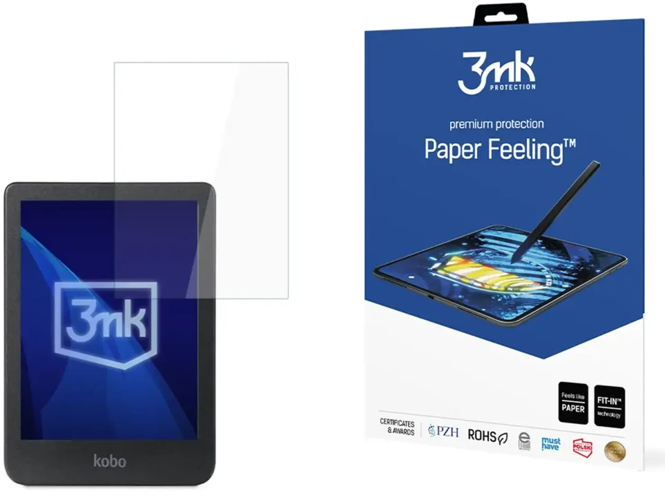 3Mk Protection Kobo Clara Colour 6" - iki 8.3" 3mk Paper Feeling