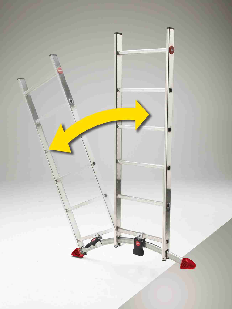 HAILO Kapnes kombinejamas S100 Hailo ProfiLOT / aluminija / 3x12 pakapieni 039312507