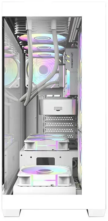 Kompiuterio dėklas Darkflash DS900 (baltas)