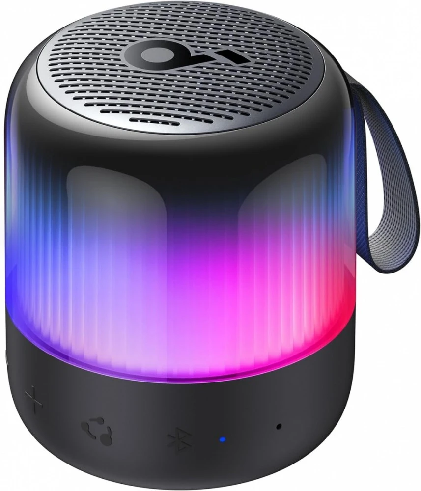Nešiojama kolonėlė Anker Soundcore Glow Mini, Juodos spalvos