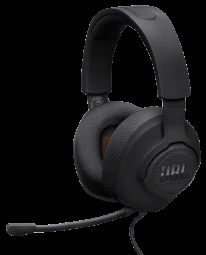 JBL Quantum 100M2 laidinės žaidimų ausinės su mikrofonu, Juodos