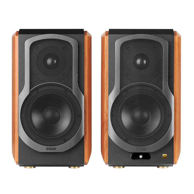 Kolonėlės Edifier S1000W, WiFi/Bluetooth, Rudos spalvos