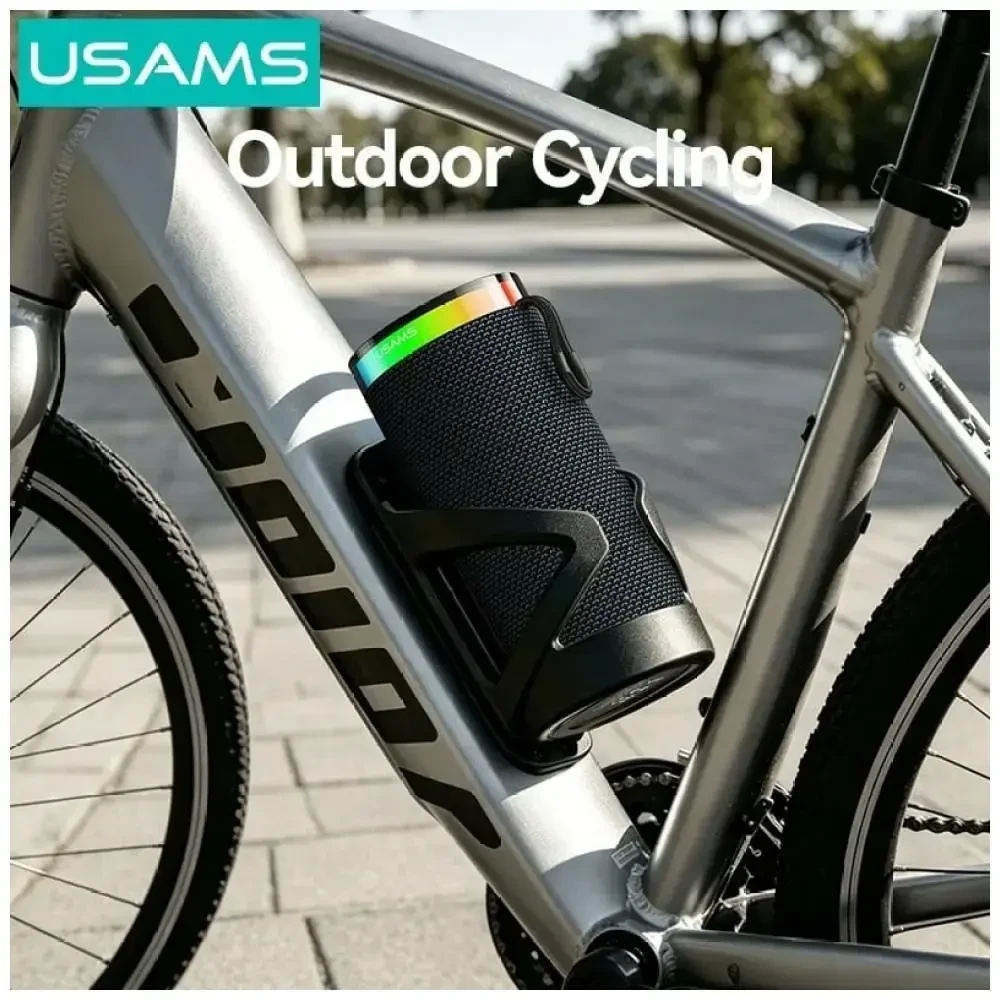 Kompiuterio kolonėlės Garsiakalbis belaidis Usams YX018 Portable Bluetooth 5.4 juoda