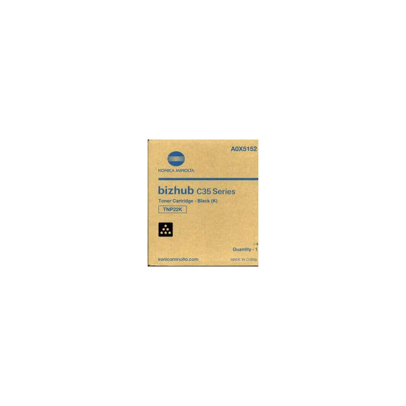 Konica Minolta Minolta TNP22K cartridge, juodas