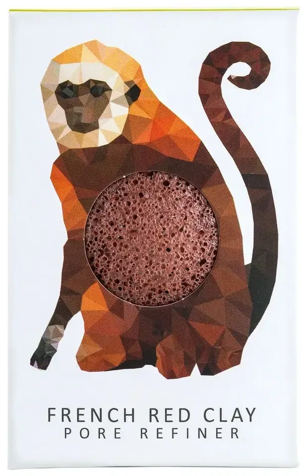 Konjac, Rainforest Monkey, makiažo kempinėlė