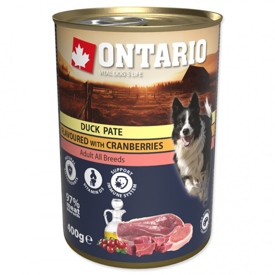 Ontario Antienos paštetas su Spanguolėmis 400g