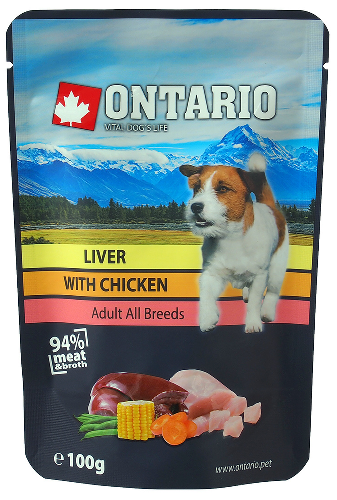 Ontario Kepenėlės ir Vištiena sultinyje 100 g