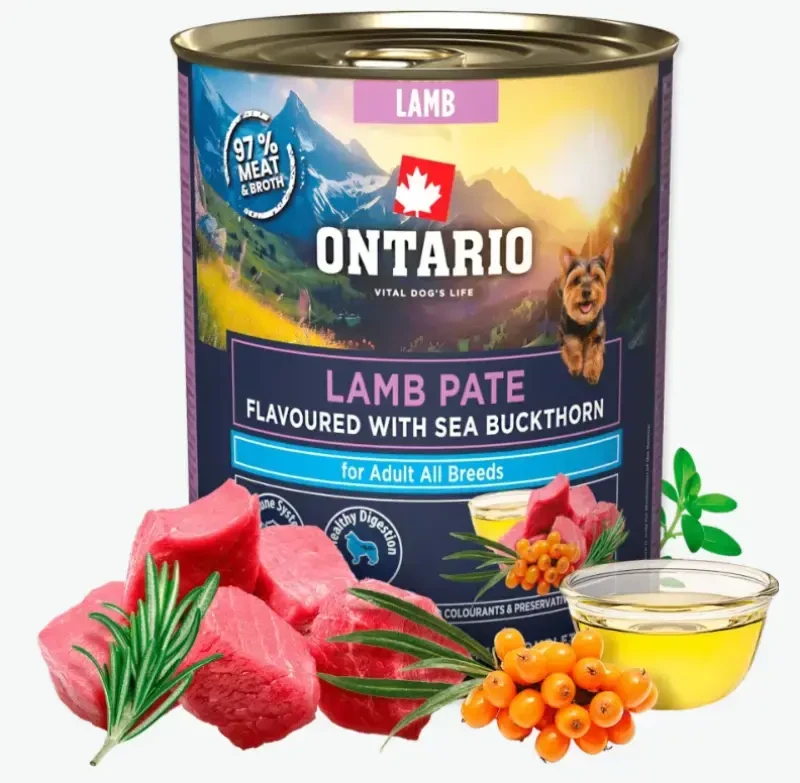 Ontario Adult Ėrienos paštetas su Šaltalankiais 800g