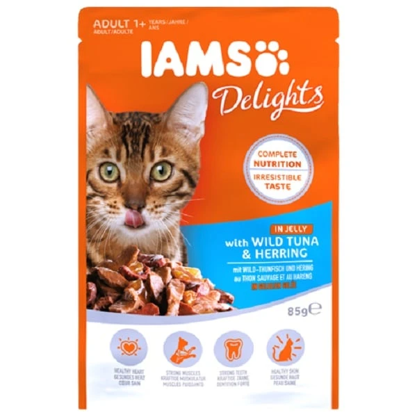 IAMS suaugusioms katėms (tunas ir silkė)