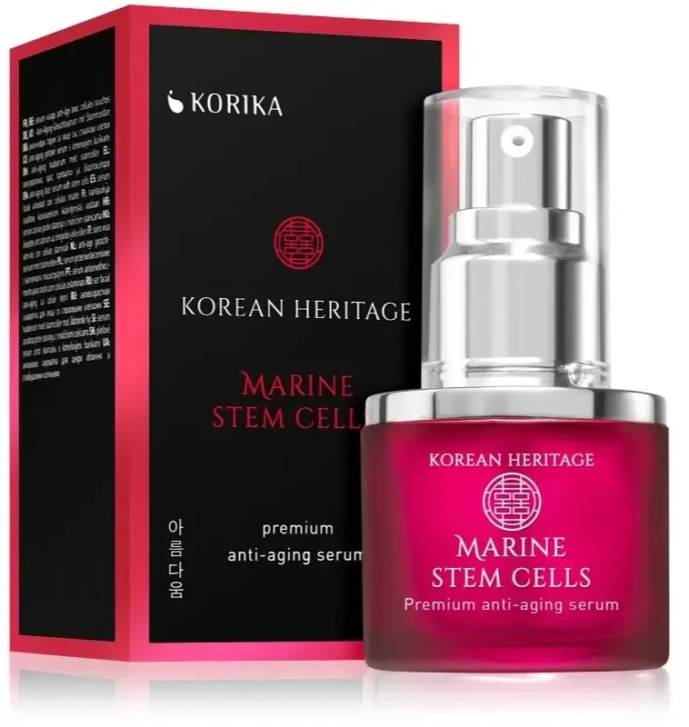 Korika Anti-Age Serum with Stem Cells and Ginseng Korean Heritage (Anti-Age Serum) 30 ml