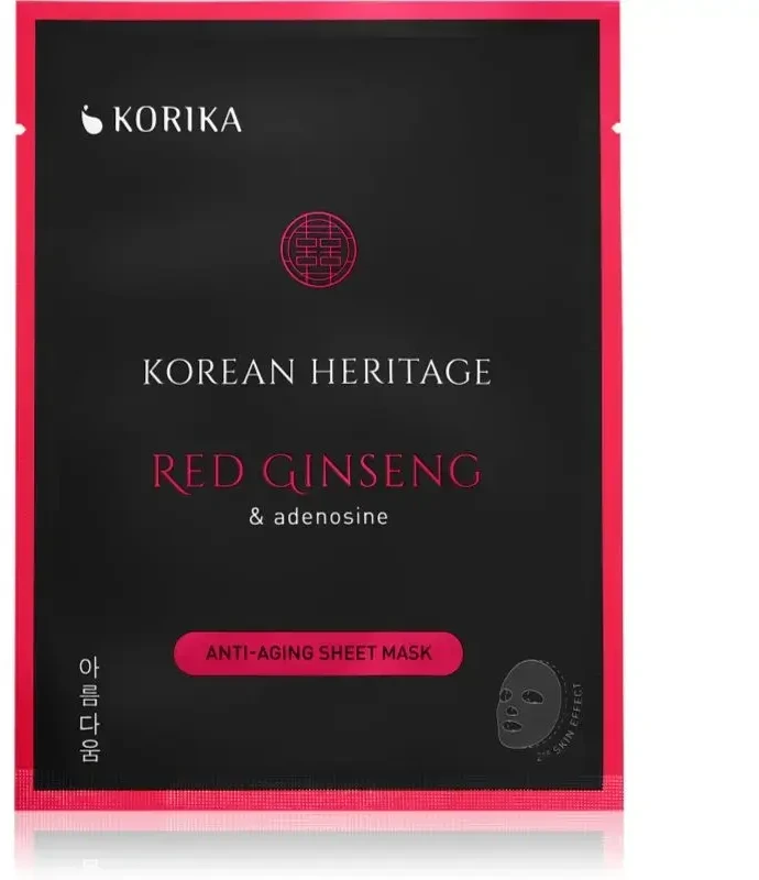 Korika Korean Heritage Anti-Aging Sheet Mask Set 5 × 25 g