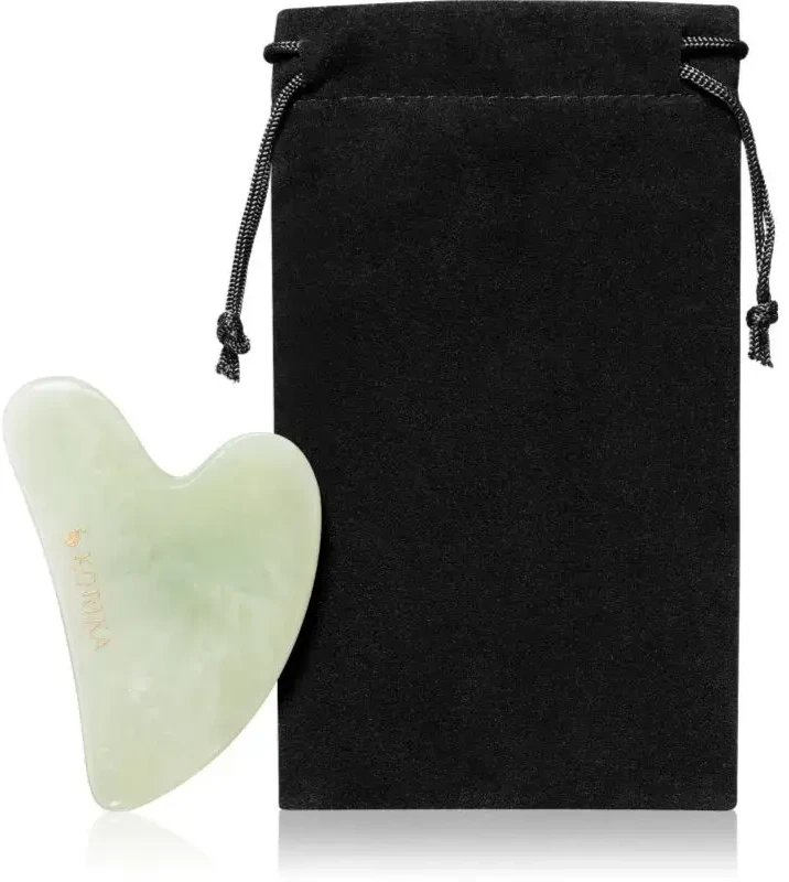 Korika Gua Sha stone made of žalias jade (Gua Sha Stone)
