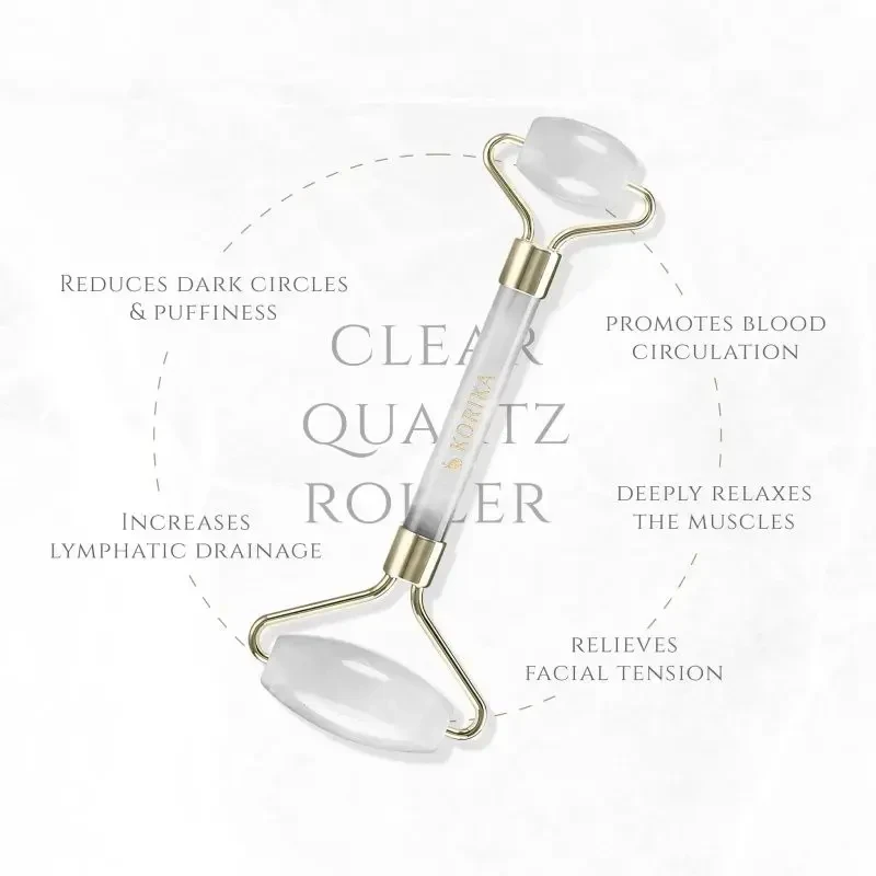 Korika Pure quartz facial massage roller (Face Roller)