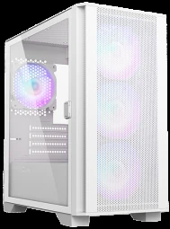 Montech AIR 100 ARGB, Micro-ATX, Tempered Glass – baltos spalvos