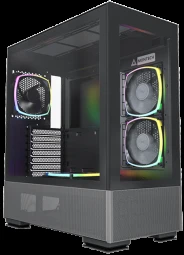 Montech SKY TWO, Midi-Tower - juodos spalvos