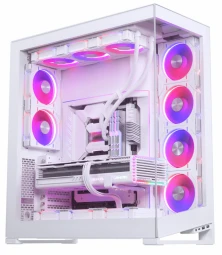 PHANTEKS NV Serija NV7, Grūdintas stiklas, ARGB - balta