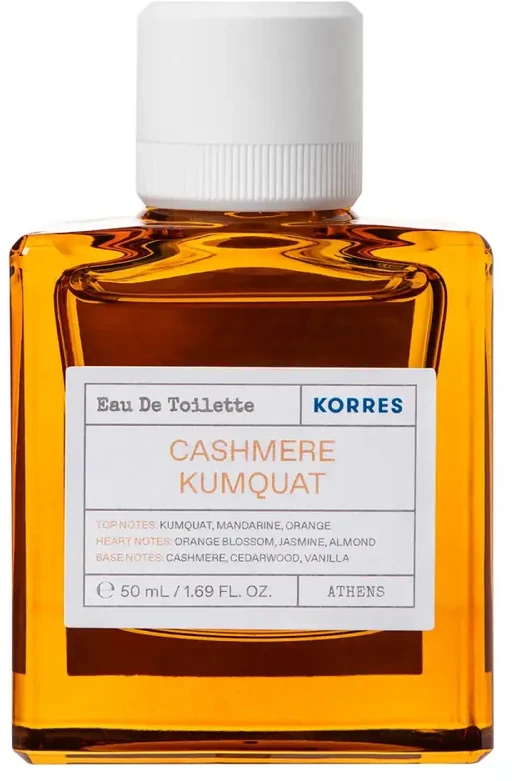 Korres Cashmere Kumquat EDT tualetinis vanduo Unisex, 50 ml