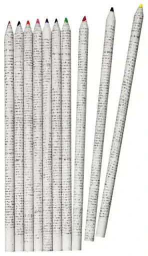 Spalvoti pieštukai Linex, 10 spalvų