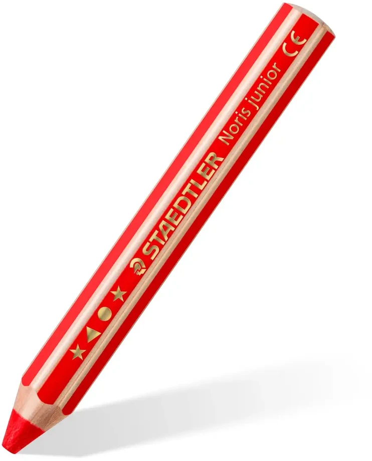 Spalvoti pieštukai STAEDTLER Buddy 3in1, 6 spalvų