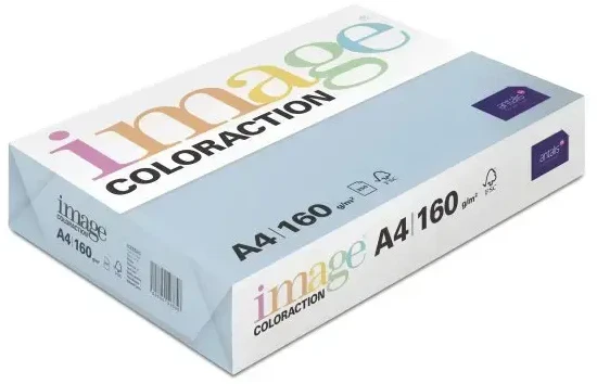 Image Coloraction Mėlyna Spalv.popierius A4 160g IC Iceberg/ Pale Icy mėlynas