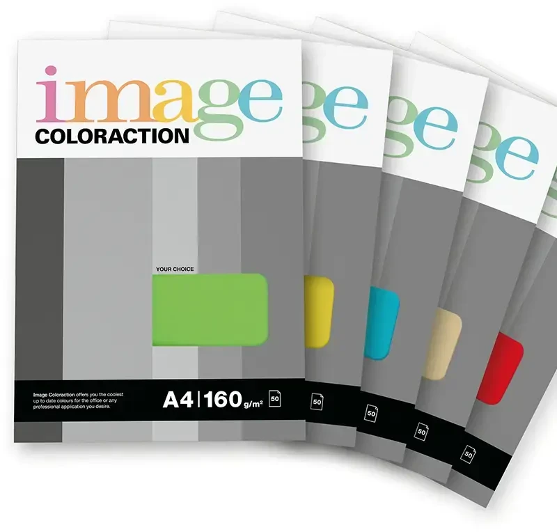 Spalvotas popierius Image Coloraction 93 A4, 160g, šviesiai pilka (50) 0702-242