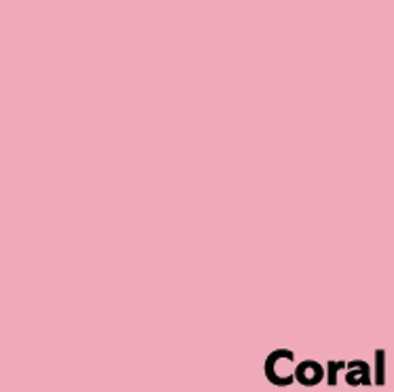 Spalvotas biuro popierius Image Coloraction, A4, 80g, Coral, koralo spalvos, 500 lapų
