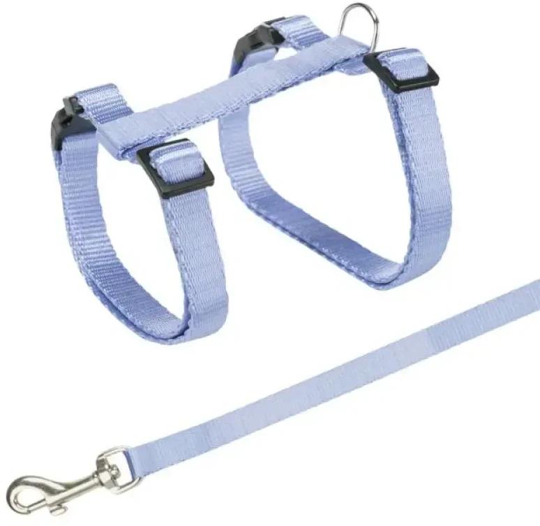 TRIXIE Kačių petnešos su pavadėliu, 27-45 cm-10 mm, 1.20 m