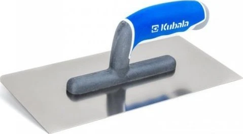 Kubala Nerūdijančio plieno glaistyklė 130*270 Lygūs, apvalūs kampai G-27 (1 vnt.)