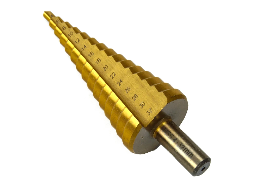 Grąžtas grąžtai STOŻKOWE 4-32mm /GEKO