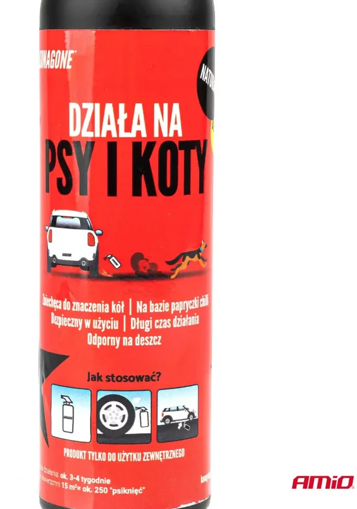 Purškalas nuo šunų ir kačių automobilių ratams KUNAGONE, 250 ml