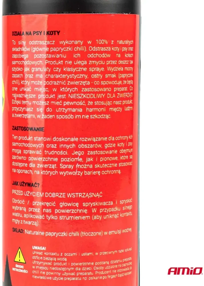 Purškalas nuo šunų ir kačių automobilių ratams KUNAGONE, 250 ml