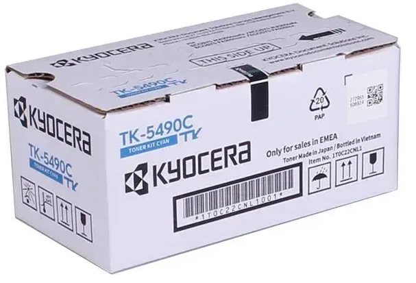 Tonerio Kasetė - Kyocera TK-5490C 2400-4400 Puslapių Mėlyna