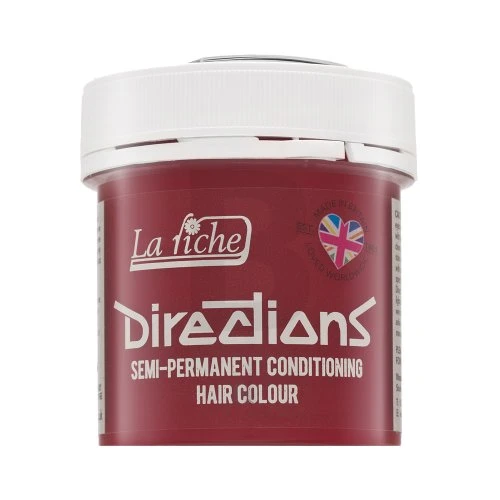 La Riché Directions pusiau ilgalaikis plaukų dažų kondicionierius, neoninė raudona, 88 ml