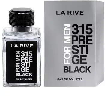 LA RIVE tualetinis vanduo vyrams 315 Prestige Juodas, 100 ml