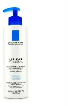 La Roche-Posay La Roche Lipikar Surgras Concentrated Shower-Kreminis kūno prausiklis, 400 ml