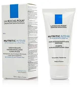 La Roche Posay Nutritic Intense Nutri-Reconstituting Kreminis kasdienis veido kremas labai sausai / jautriai odai, 50 ml